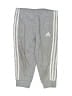 Adidas 100% Cotton Gray Sweatpants 12-18 MO / 18 MO - photo 1