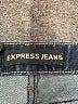 Express Jeans Hearts Blue Jeans Size 33 waist (estimated) - photo 7