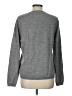 J.Crew Factory Store 100% Wool Graphic Gray Wool Pullover Sweater Size L - photo 2