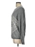 J.Crew Factory Store 100% Wool Graphic Gray Wool Pullover Sweater Size L - photo 5