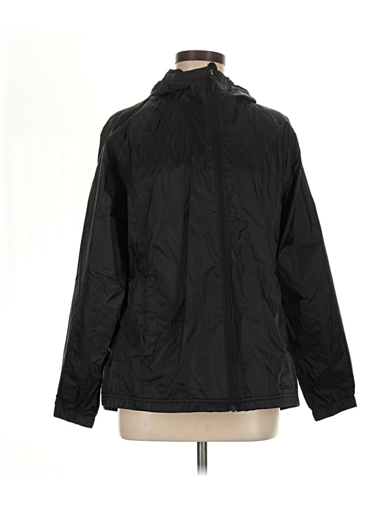 Pre-owned L.l.bean Windbreaker Jacket In Black