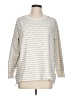 Lou & Grey Polka Dots Ivory Pullover Sweater Size L - photo 1