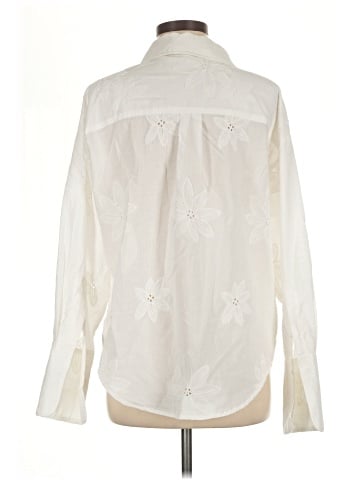 Line & Dot Long Sleeve Blouse (view 2)