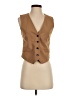 Zara Brown Tuxedo Vest Size S - photo 1