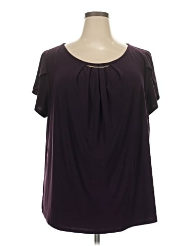 AUW Short Sleeve Blouse (view 1)