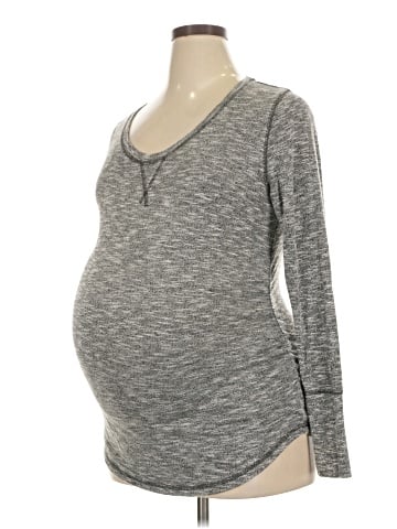 Liz Lange Maternity Long Sleeve Henley (view 1)