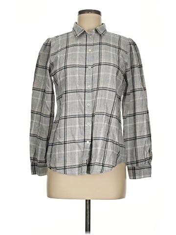 Ann Taylor LOFT Long Sleeve Button-Down Shirt (view 1)