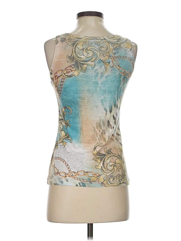Pre-owned David Cline Sleeveless T-shirt In Gold