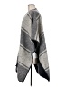 Ike Behar 100% Polyester Gray Poncho One size - photo 5