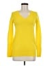 J.Crew 100% Cashmere Yellow Cashmere Pullover Sweater Size M (estimated) - photo 1