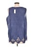Soft Surroundings Blue Sleeveless Blouse Size XL - photo 2