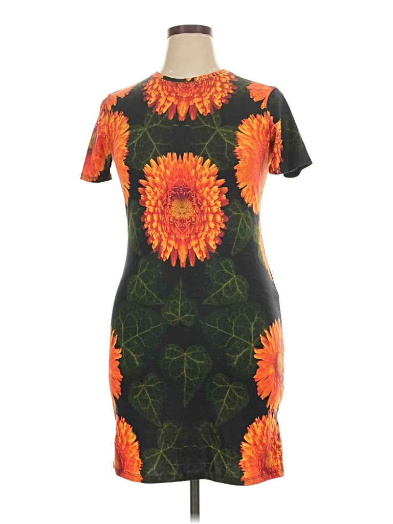 Pre-owned Desigual Casual Dress In Orange