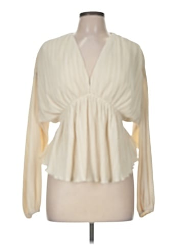 Abercrombie & Fitch Long Sleeve Blouse (view 1)