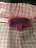 Edikted Checkered-gingham Pink Shorts Size S - photo 3