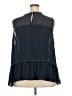 ModCloth 100% Polyester Blue Sleeveless Blouse Size 4X - photo 2