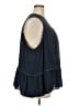 ModCloth 100% Polyester Blue Sleeveless Blouse Size 4X - photo 4