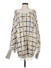 Raga Plaid Ivory Poncho Size S - photo 1