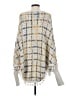 Raga Plaid Ivory Poncho Size S - photo 2