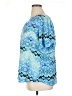 Milano Blue Short Sleeve Blouse Size 1X - photo 5