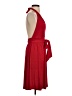 Moda International Solid Red Cocktail Dress Size S - photo 4