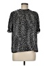 THML Polka Dots Black Short Sleeve Blouse Size M - photo 1