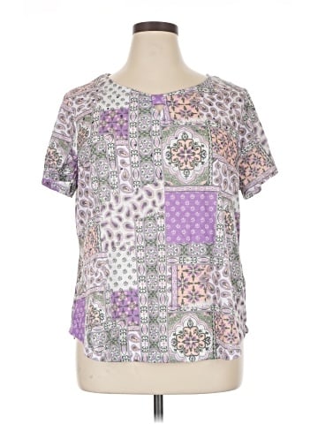 Allison Daley Short Sleeve Blouse (view 1)