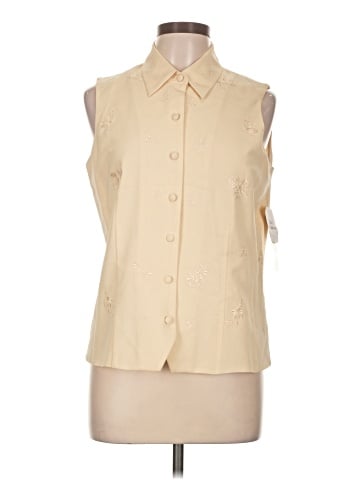 Madison Studio Sleeveless Silk Top (view 1)
