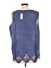 Soft Surroundings Blue Sleeveless Blouse Size XL - photo 2