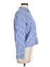 Alexander Jordan Stripes Blue Long Sleeve Blouse Size M - photo 4