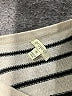 Project 100% Cotton Stripes Ivory Pullover Sweater Size M - photo 7