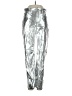 Gap 100% Polyester Metallic Silver Casual Pants Size 0 (petite) - photo 1