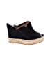 Tory Burch Black Wedges Size 7 1/2 - photo 1