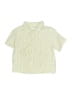 Zara Yellow Short Sleeve Button-Down Shirt 12-18 MO / 18 MO - photo 1