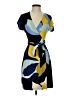 Nine West Print Blue Casual Dress Size XS - photo 1