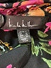 Nicole Miller 100% Polyester Floral Black Long Sleeve Blouse Size XXL - photo 7