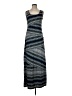 Max Studio Chevron-herringbone Blue Casual Dress Size M - photo 1