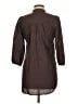 Odille 100% Cotton Brown 3/4 Sleeve Button-Down Shirt Size 6 - photo 2