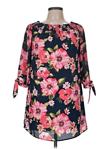 Love J 3/4 Sleeve Blouse (view 1)