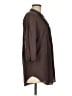Odille 100% Cotton Brown 3/4 Sleeve Button-Down Shirt Size 6 - photo 4