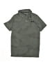 Under Armour 100% Polyester Gray Short Sleeve Polo Size M (youth) - photo 1