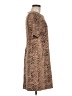 Lands' End Animal Print Brown Cocktail Dress Size 6 (petite) - photo 4