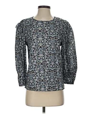 Liberty Art Fabrics for J.Crew 3/4 Sleeve Blouse (view 1)
