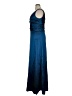 Assorted Brands 100% Polyester Blue Cocktail Dress Size 14 - photo 5