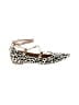 Halogen 100% Leather Animal Print Ivory Flats Size 7 1/2 - photo 1