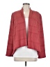 St. John Solid Red Cardigan Size S - photo 1