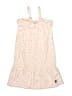Tea 100% Cotton Polka Dots Tan Dress Size 4 - photo 2
