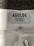 AGOLDE 100% Cotton Hearts Silver Jeans Size 26 waist - photo 7