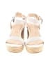 Jessica Simpson Ivory Wedges Size 8 1/2 - photo 2