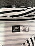 New Balance Stripes Silver Short Sleeve Turtleneck Size 12 - photo 3