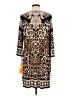 Ruby Rd. Animal Print Brown Casual Dress Size L (petite) - photo 2